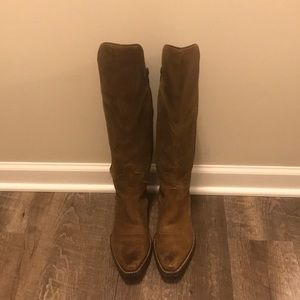 Ariat real leather full calf cowboy boots